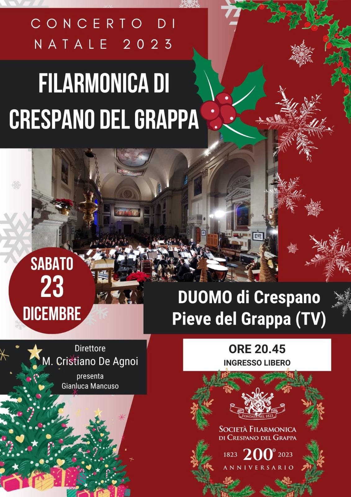 Locandina Concerto Natale 2023